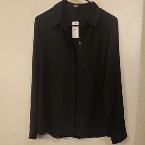 Express Charcoal Button-Up Shirt